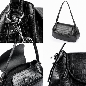 Leather Croco Bag