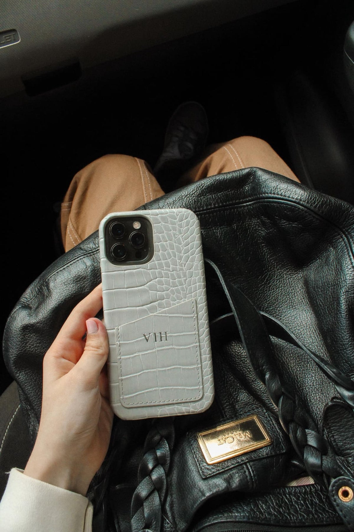 Case Card Croco Hot