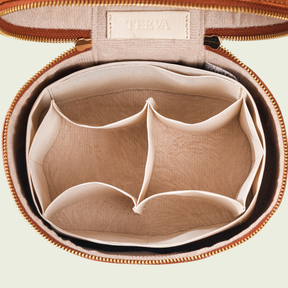 Leather Toiletry Bag Croco