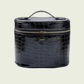 Leather Toiletry Bag Croco