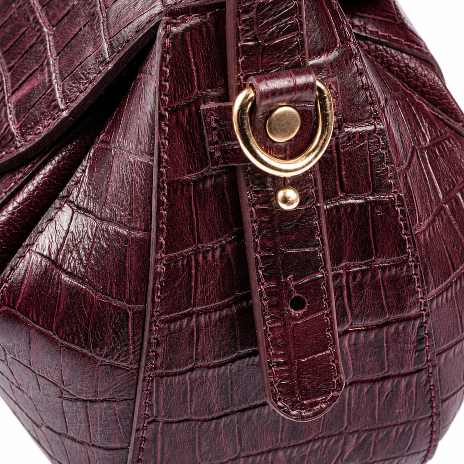 Leather Croco Bag