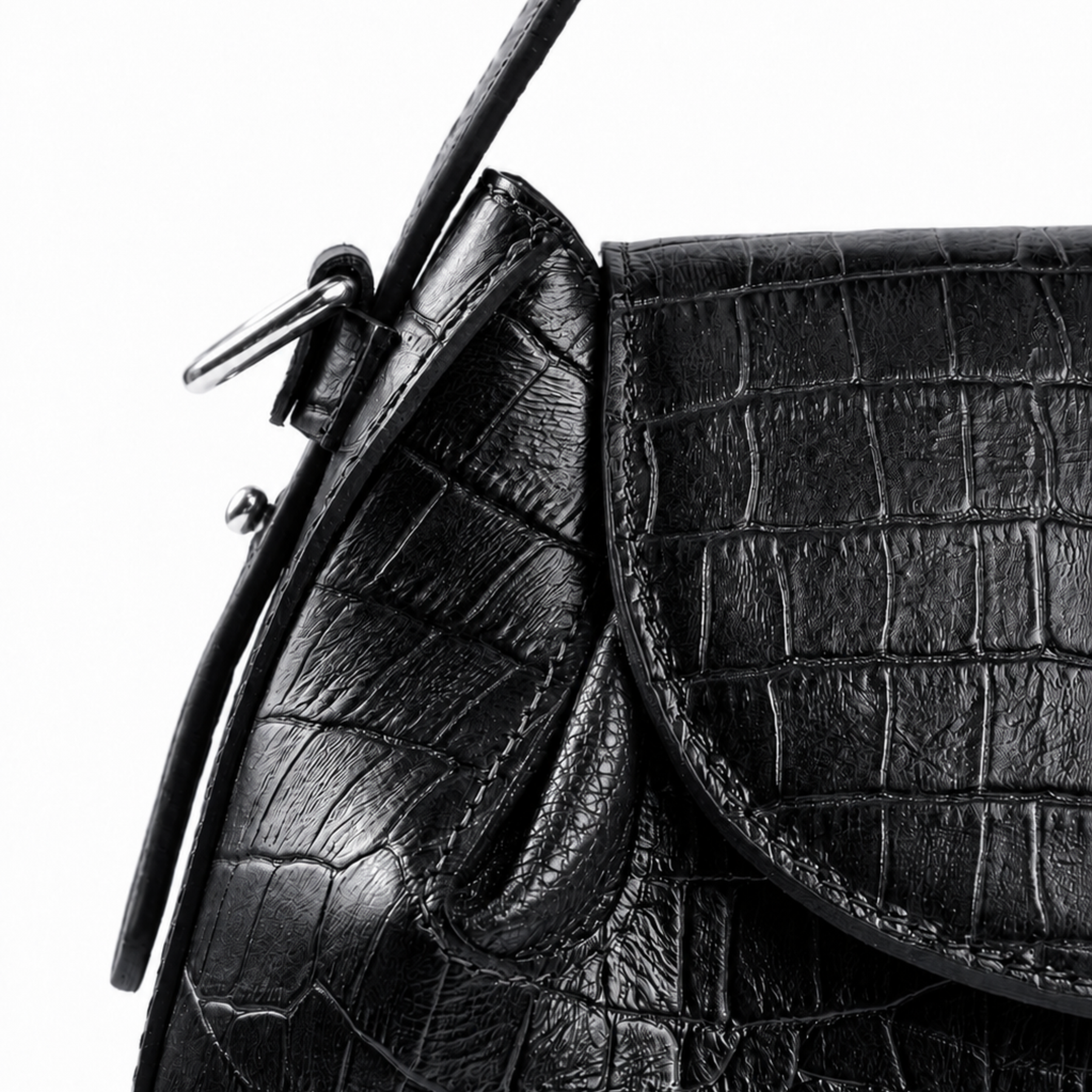 Leather Croco Bag