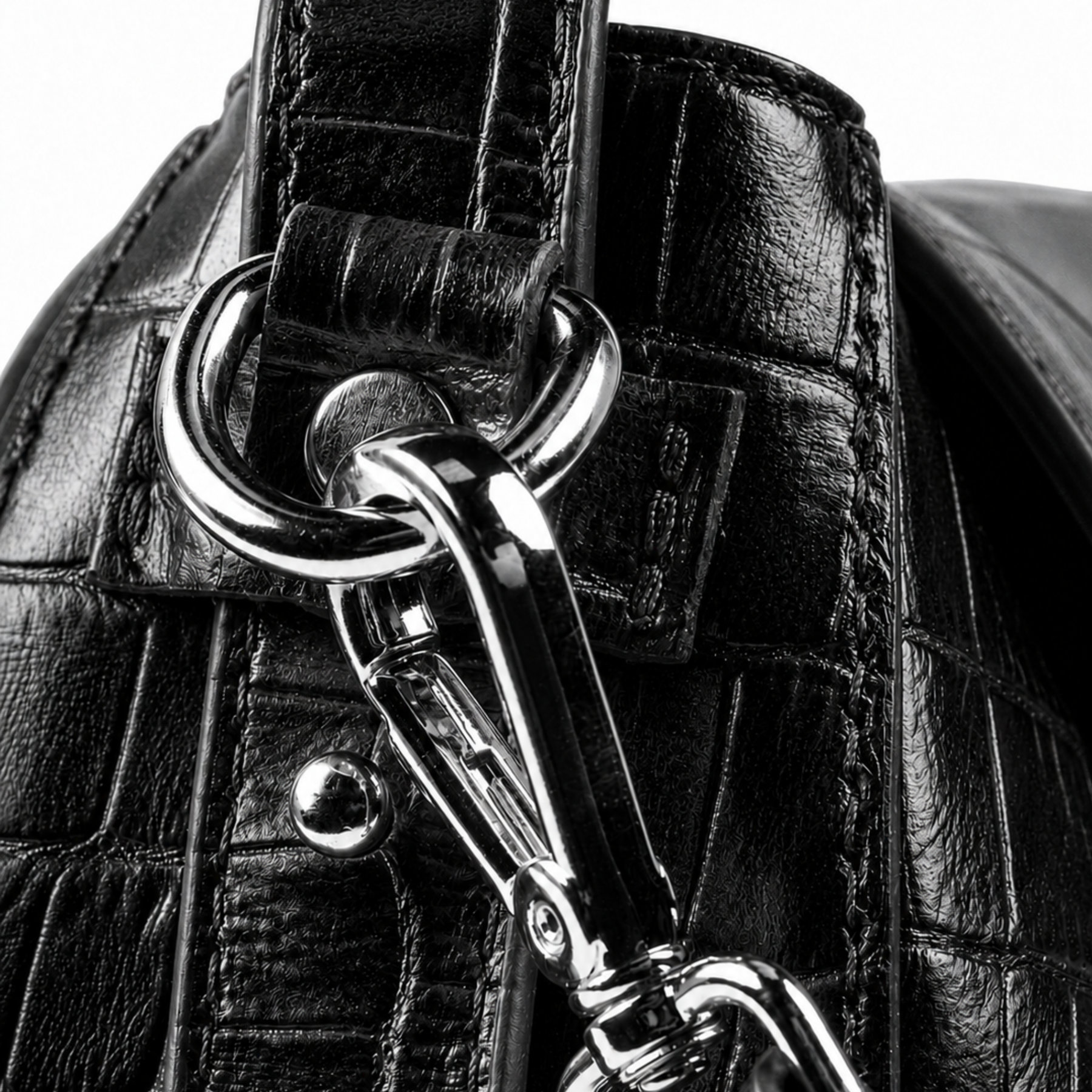 Leather Croco Bag