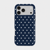 Navy Blue + White