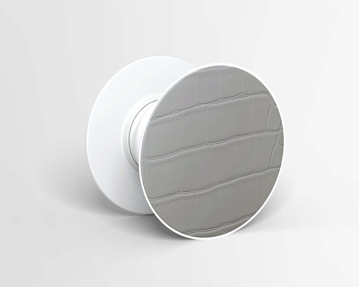 Cell Phone Support Crocodile White